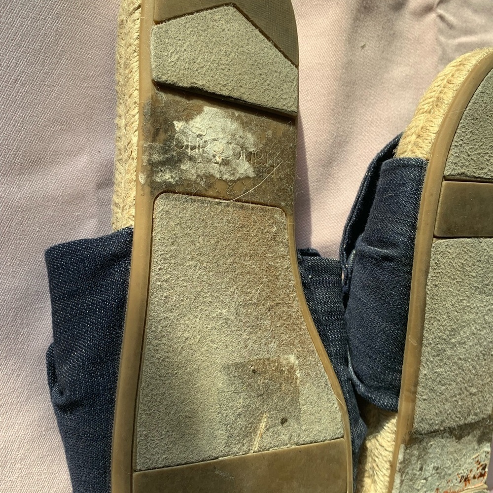 Franco Starto Blue Denim Bow and Tan Sandals: Clean Smoke Free Home​​​​ - Picture 6 of 8